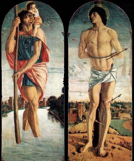 Giovanni Bellini Polyptych of S. Vincenzo Ferreri china oil painting image
